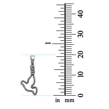 Christian Dove Pendant Charm 925 Sterling Silver Fashion Jewelry